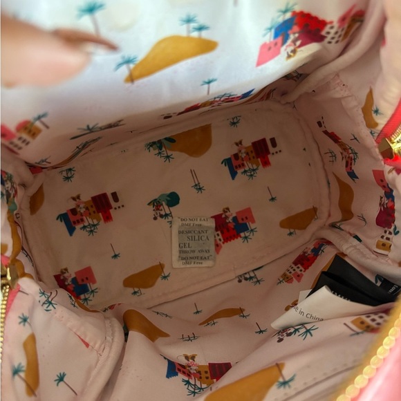 Loungefly Mickey Pink Cactus Backpack - Picture 5 of 6